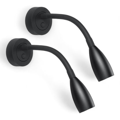 pair of max reading lights with usb ports