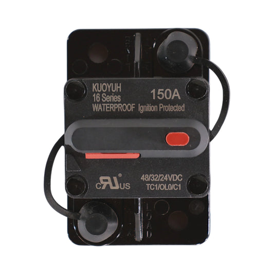 premium rated 150a dc circuit breaker for caravan and rv electrical systems