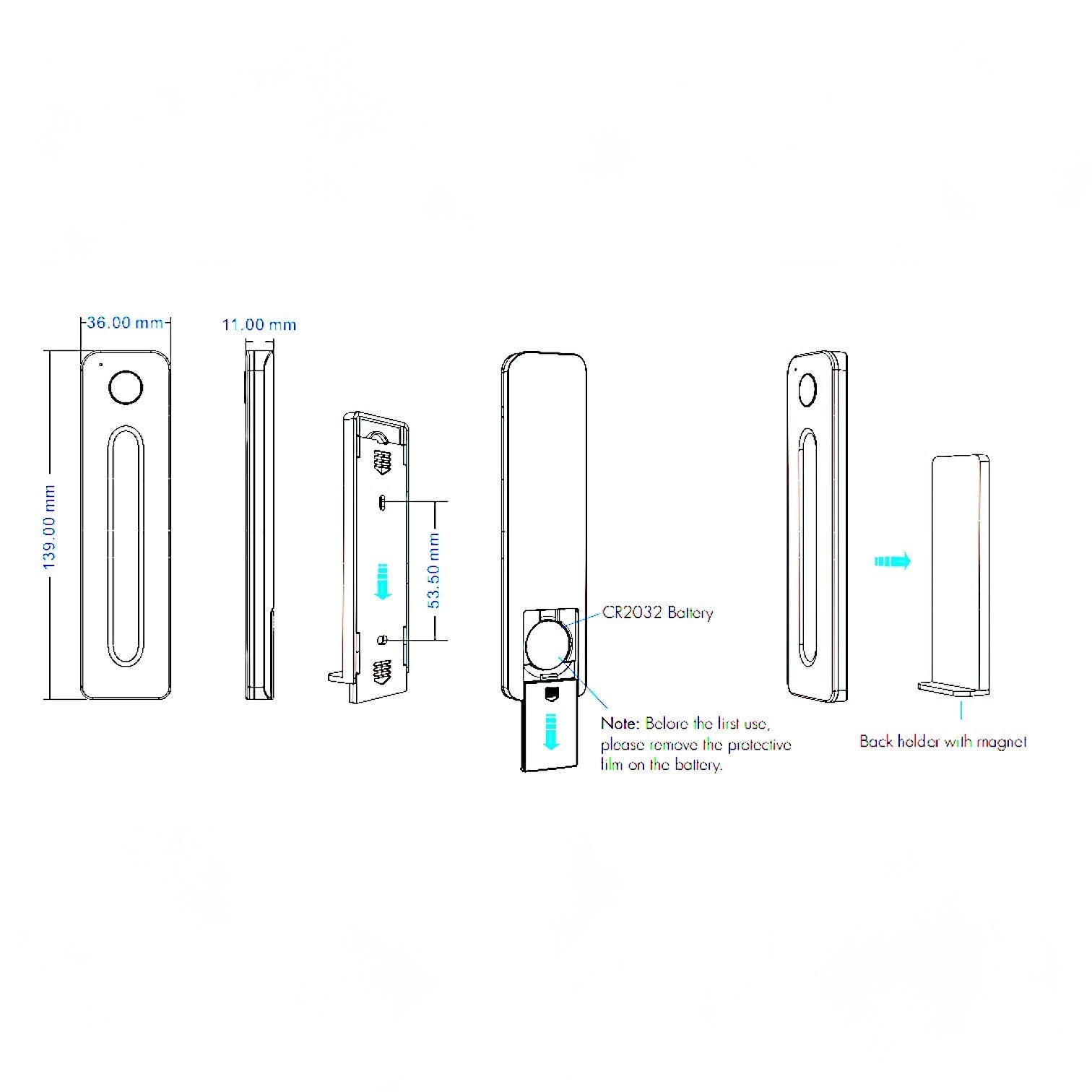 r11 lighting remote shown plainly