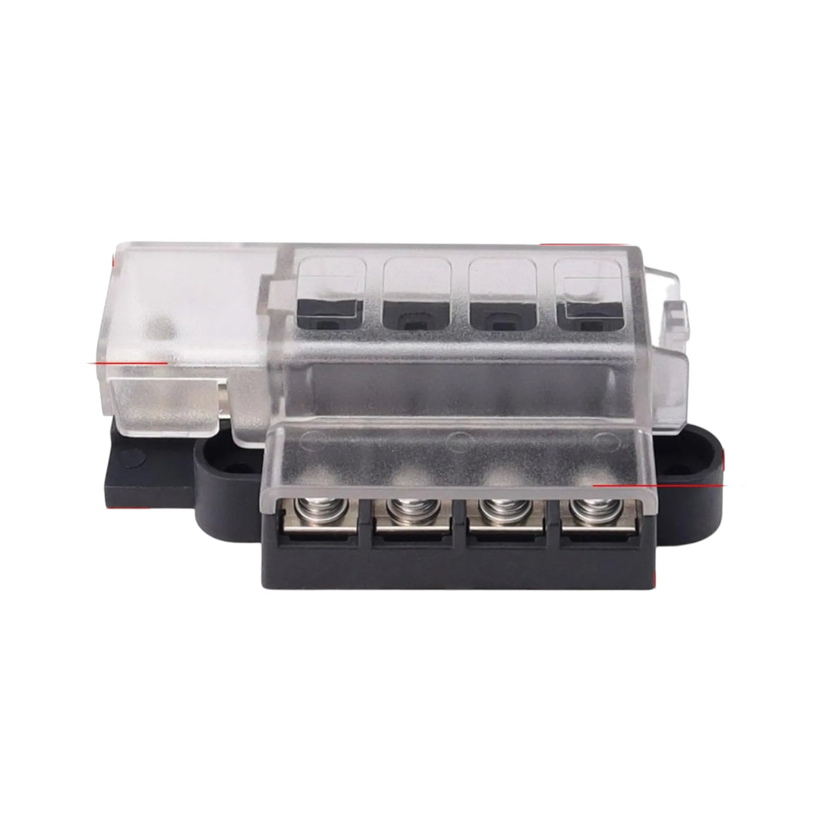 Led Blade Block Box 10-Slot LED Indicator Blade Fuse Block / Box for 12Volt systems ...