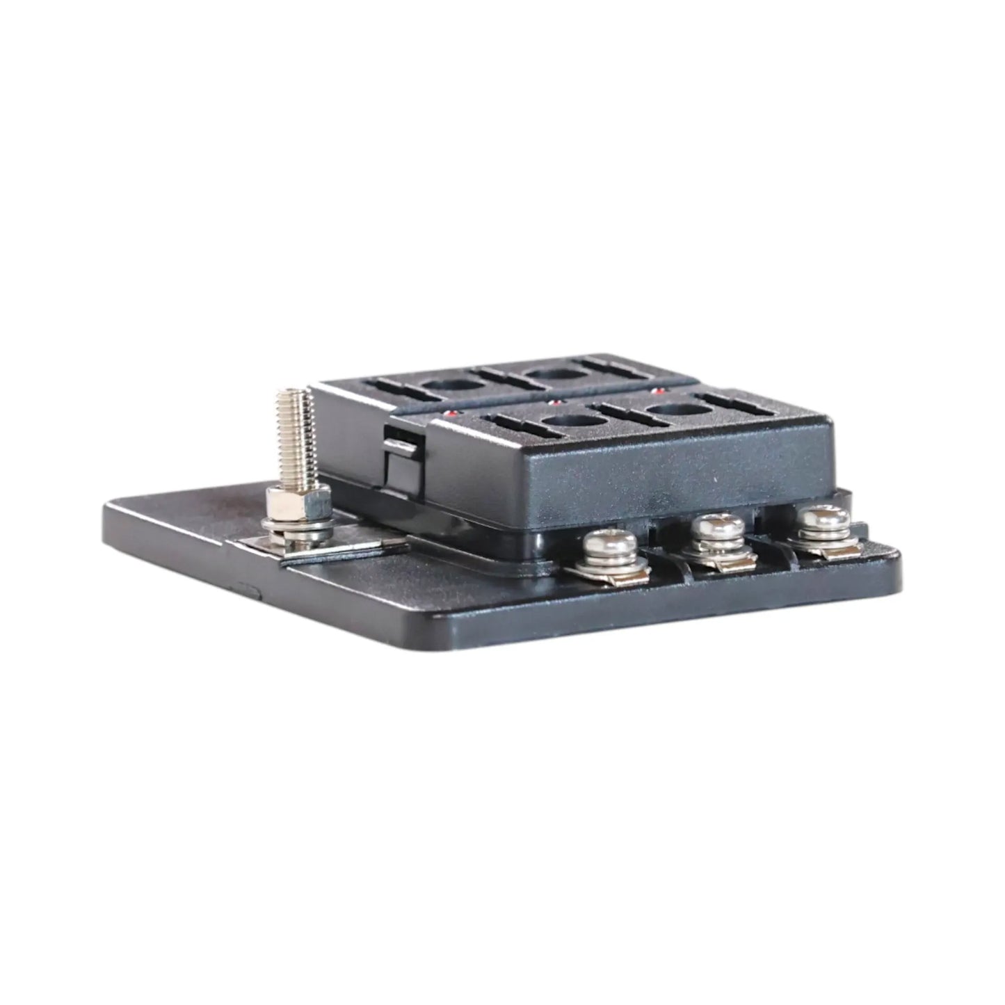 Off grid 6 slot LED blade fuse panel for camper electrical systems