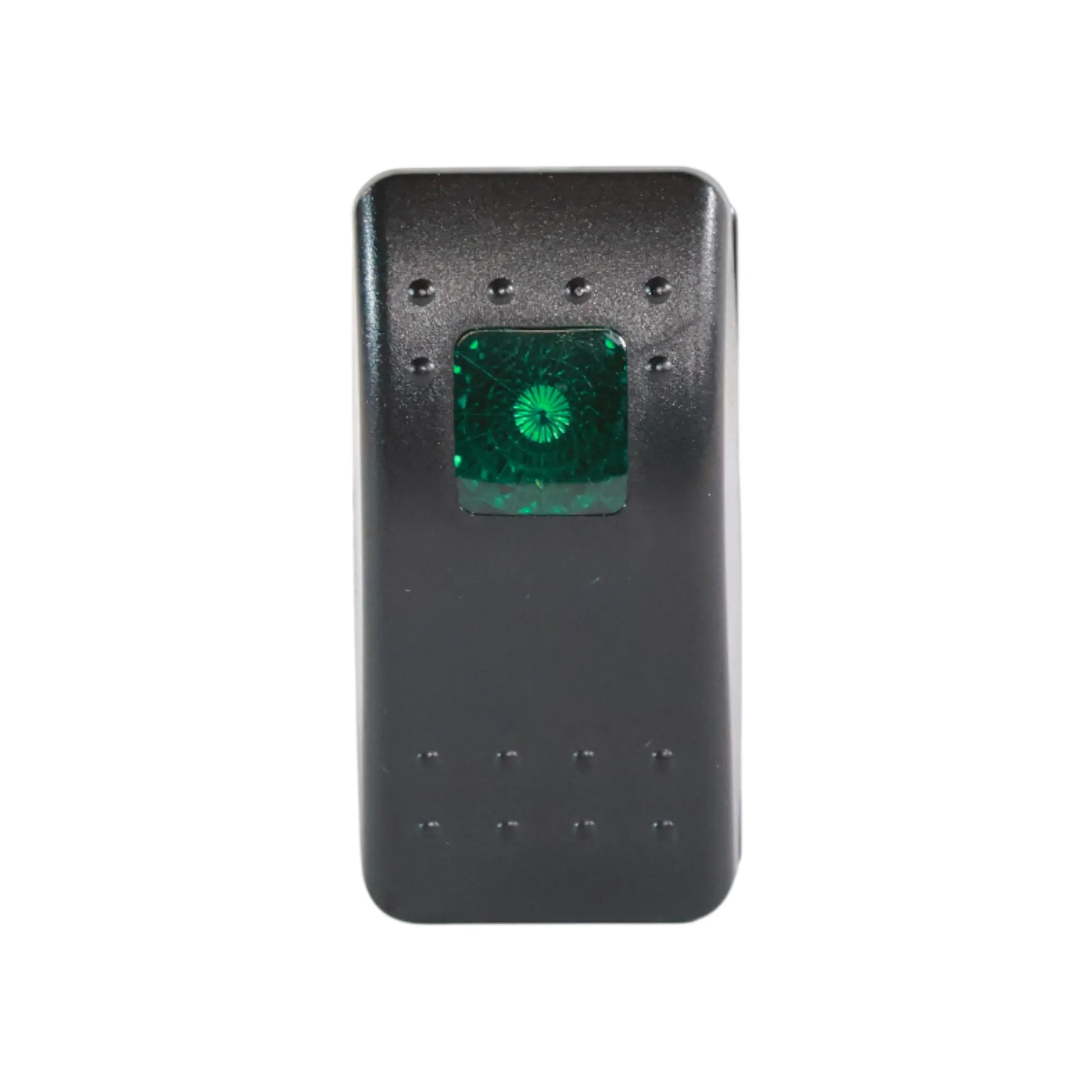 marine style rocker switch with single led illumination for campervan fitouts