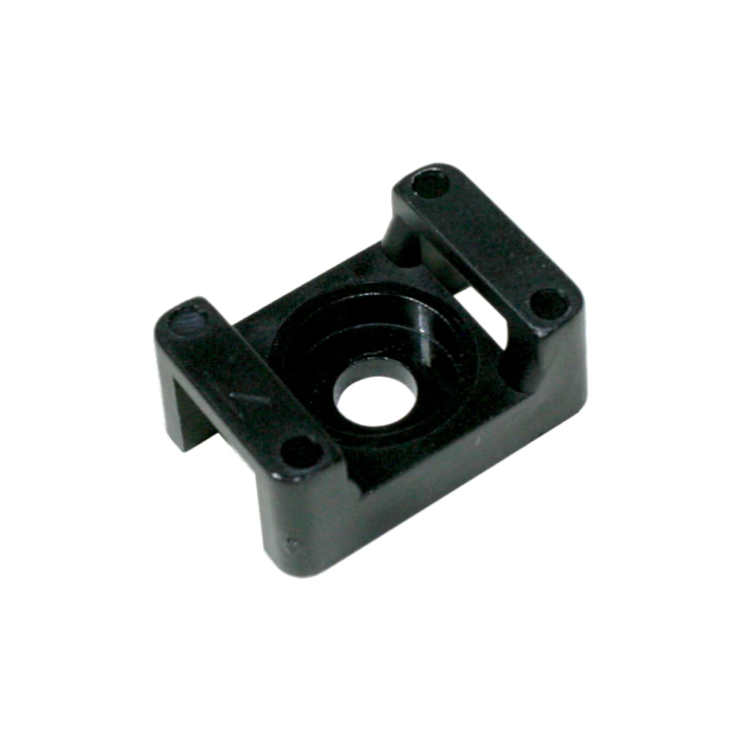 Screw down saddle cable tie mount 22mm x 16mm 100 pack for caravan, rv, and campervan wiring
