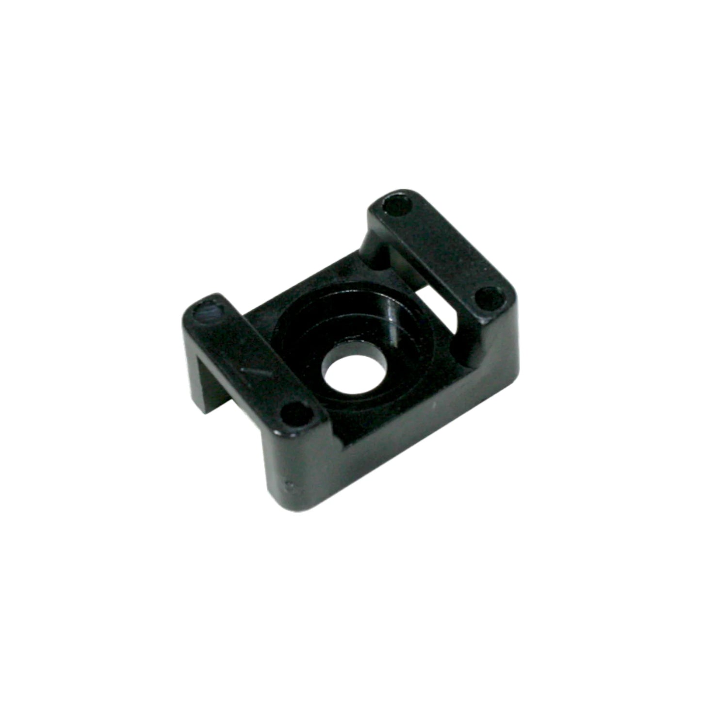 Screw mount saddle cable tie bases 15x10 for secure cable routing in rvs, 100 pack