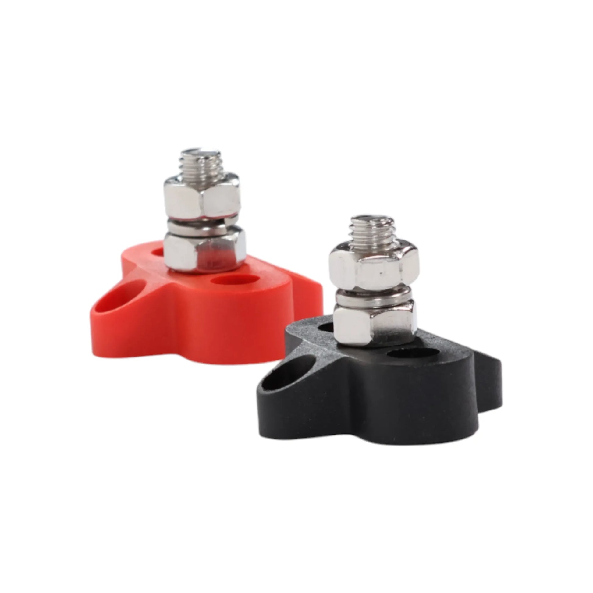 single post m8 terminal busbar compact design for 12v systems