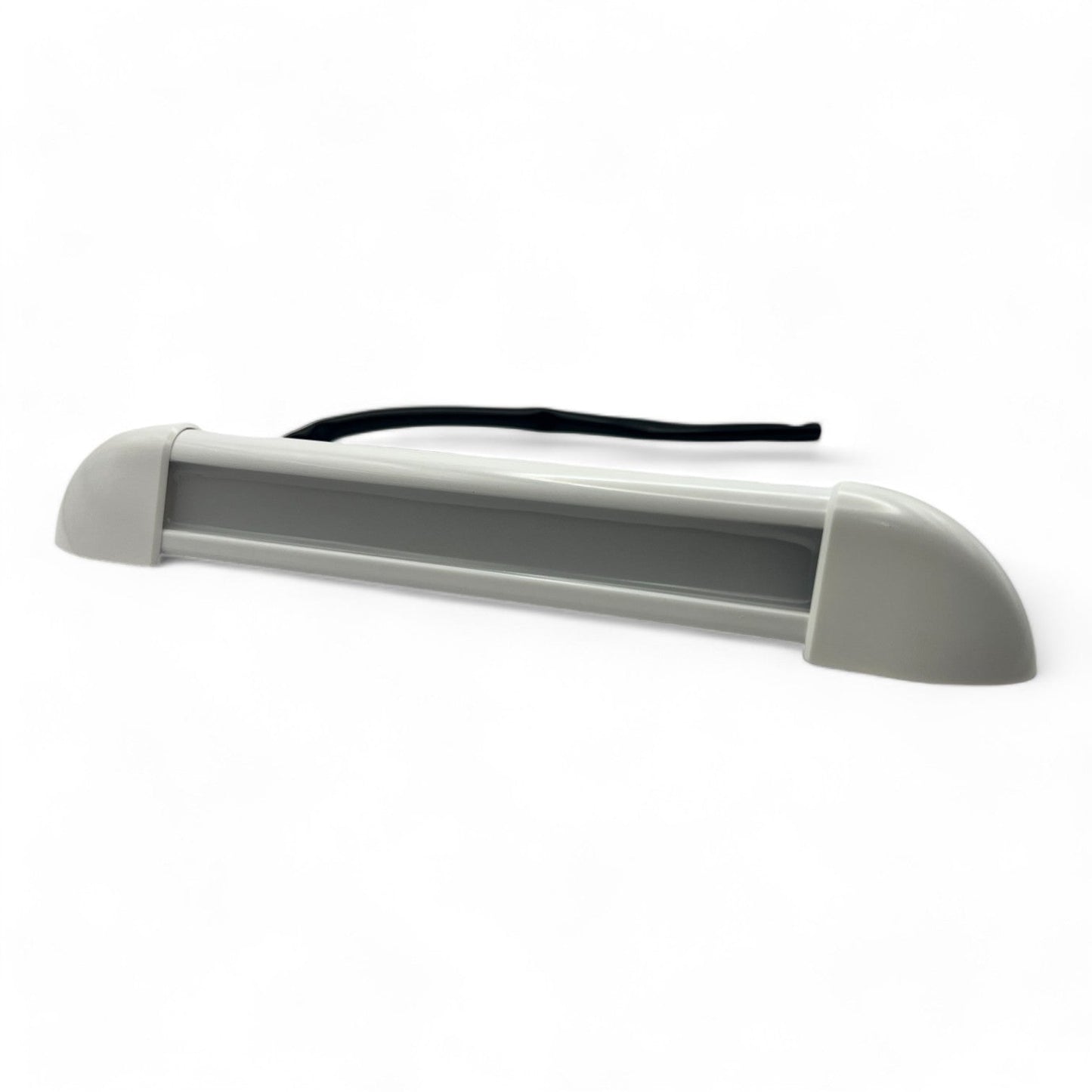 white 26cm exterior LED light ready for mounting