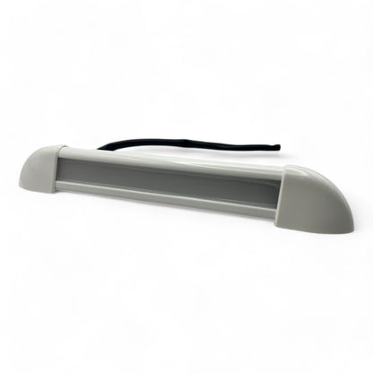 white 26cm exterior LED light ready for mounting