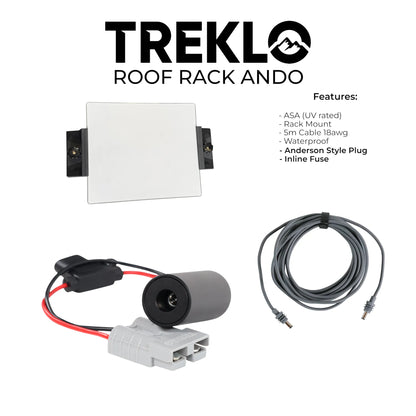 Starlink Mini roof rack mount for stable internet while travelling and camping