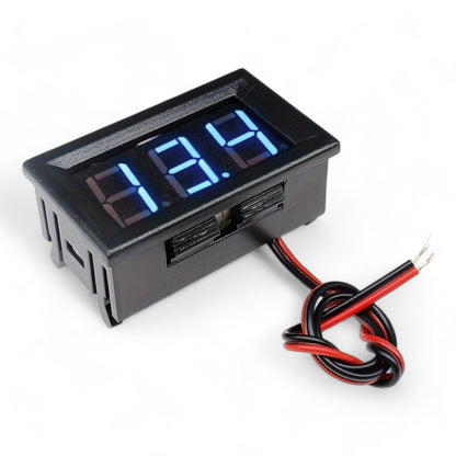 digital voltage reader for rv marine boat motorhome