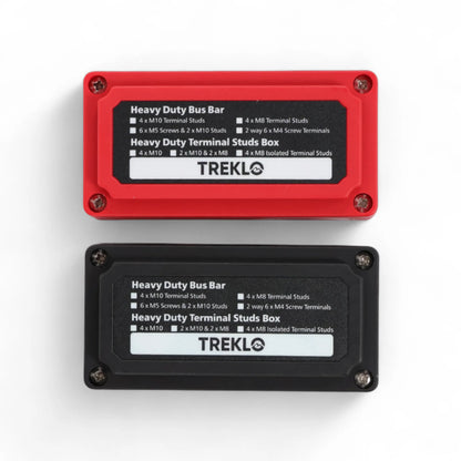 treklo 300a m8 heavy duty enclosed busbar with secure cover