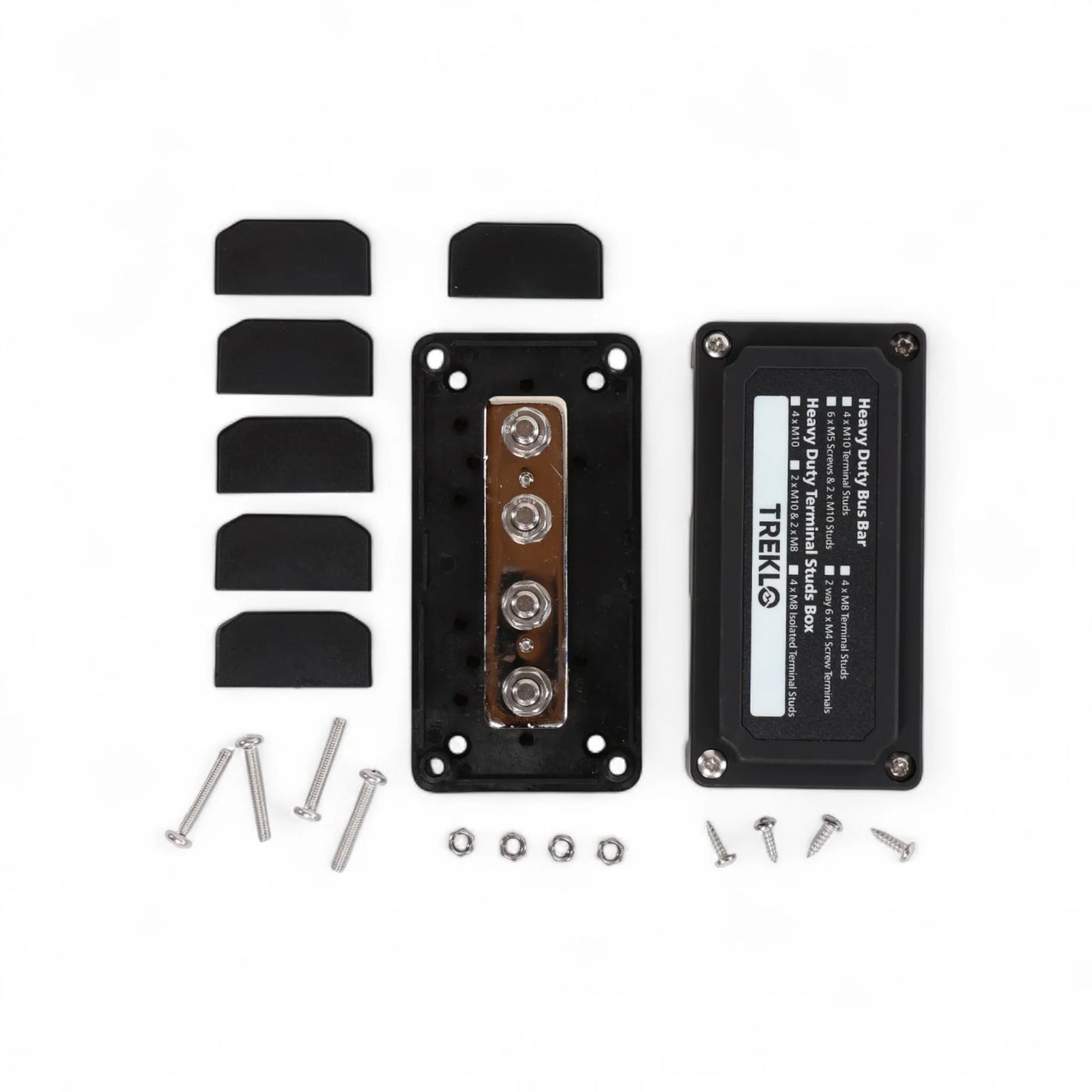 high current 300a treklo enclosed m8 busbar heavy duty design