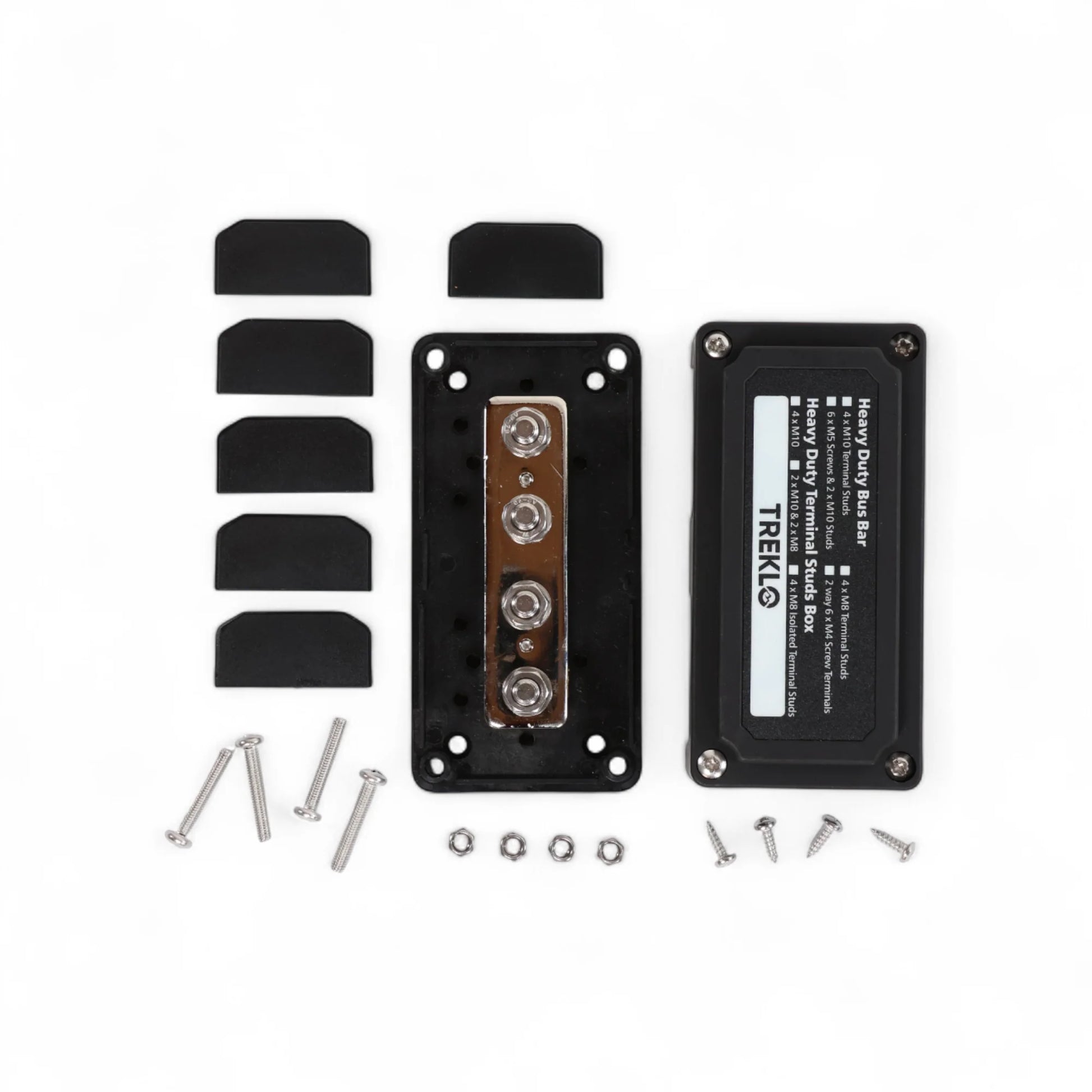 high current 300a treklo enclosed m8 busbar heavy duty design