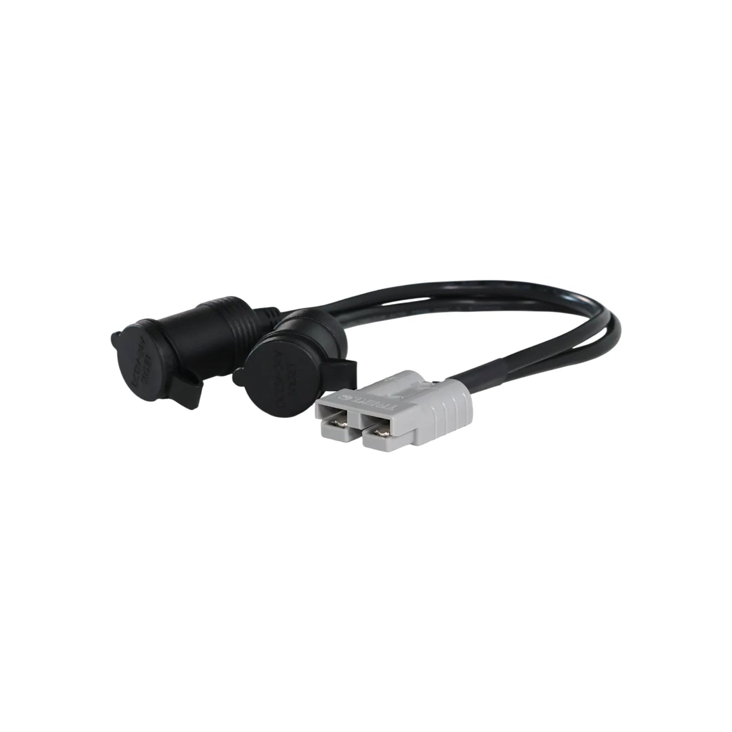 rv 50a anderson plug to dual accessory sockets