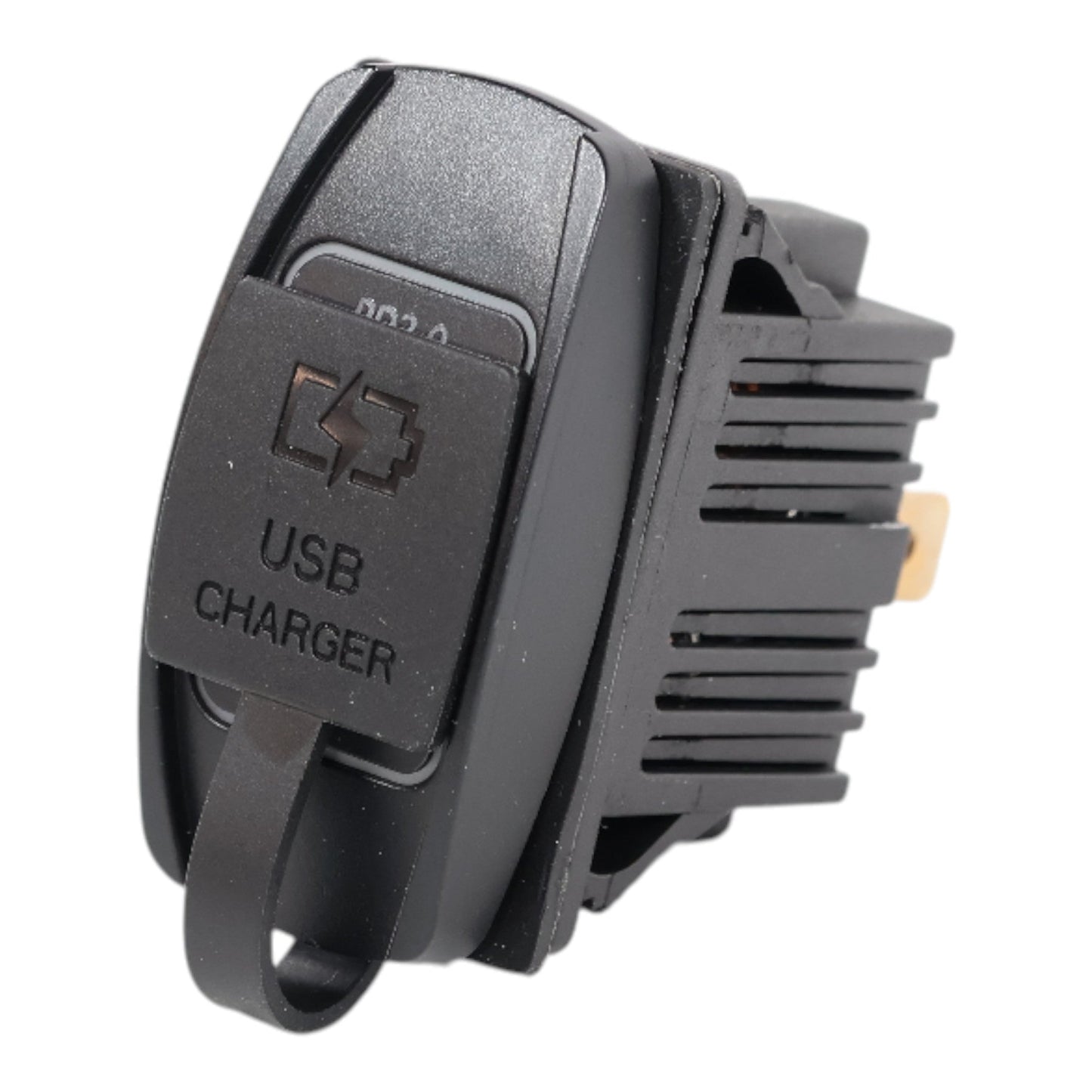 caravan rocker size usb c charging socket recessed mount
